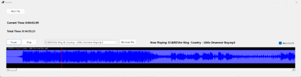 Audio Timeline Developer Component