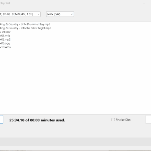 dAudioCDBurn Developer Component