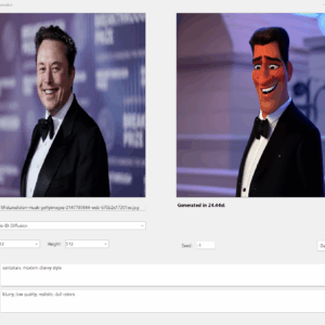 Ai Caricature Image Generator Developer Component