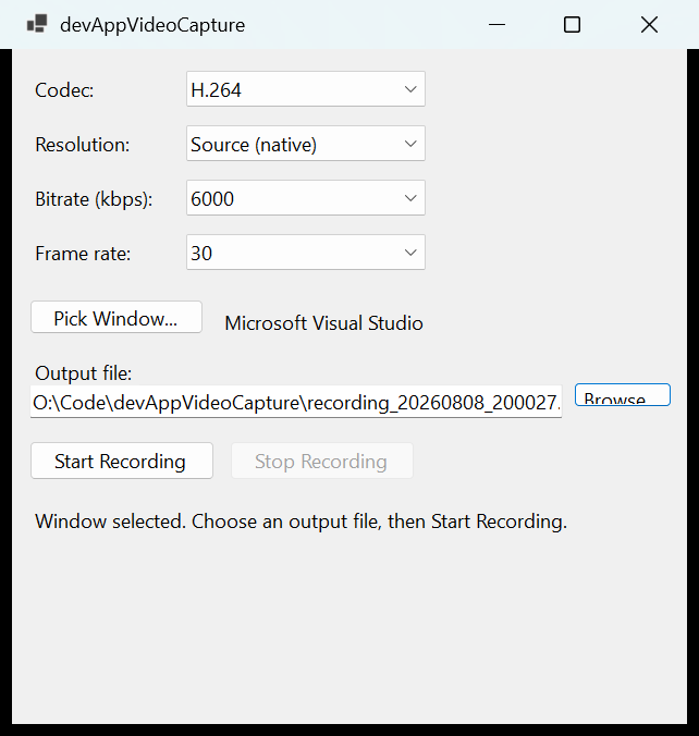 devAppVideoCapture